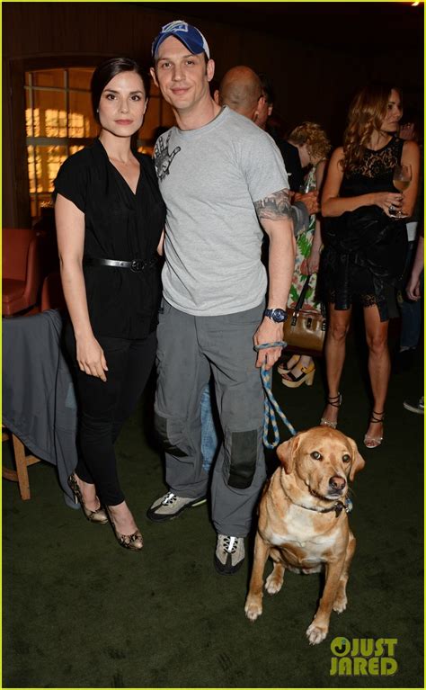 Tom Hardy Brings the Family - Partner Charlotte Riley & Pup Woody - to ...