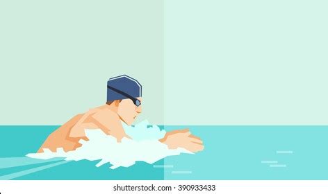 Swimming Breaststroke Vector