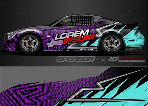 Race Car Livery Graphic Vector Designs Mockup Template Download on Pngtree