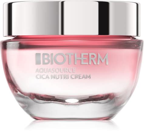 Biotherm Aquasource Cica Nutri crème hydratante nourrissante pour peaux