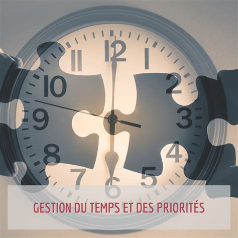 Gestion Du Temps Et Des Priorités Parcours Formation