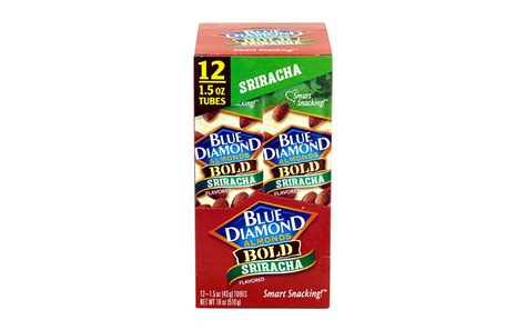 Blue Diamond Almonds Bold Sriracha 15 Oz 12 Count Bestcandyshop