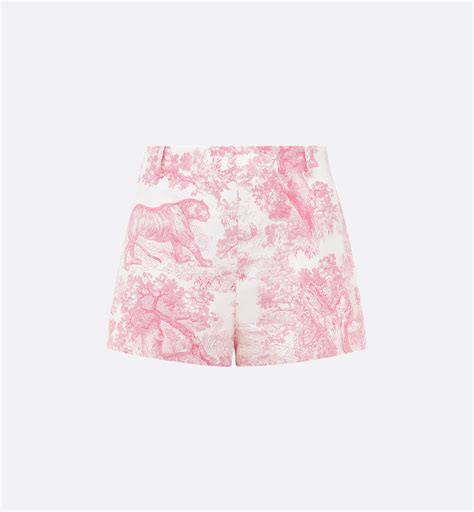 Short Dioriviera Gabardine De Coton écru Dior