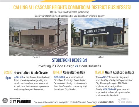 Storefront Redesign — Cascade Heights