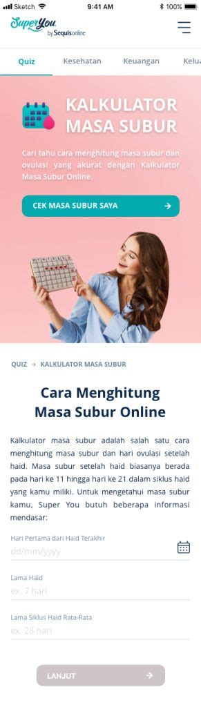 Hitung Masa Subur Dengan Kalkulator Masa Subur Super You