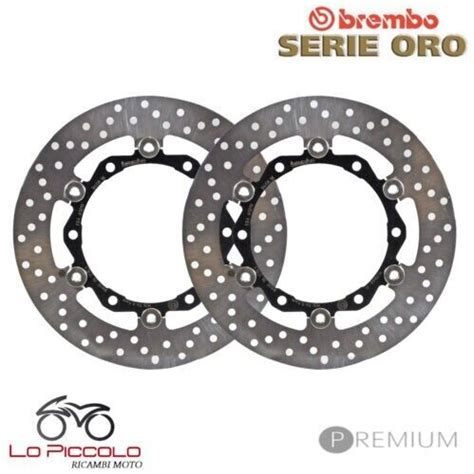 Paar Bremsscheiben Vorne BREMBO Serie Gold Schwimmende Yamaha T Max 500