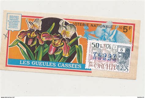 Billets De Loterie Bl Billets Loterie Nationale Les Gueules