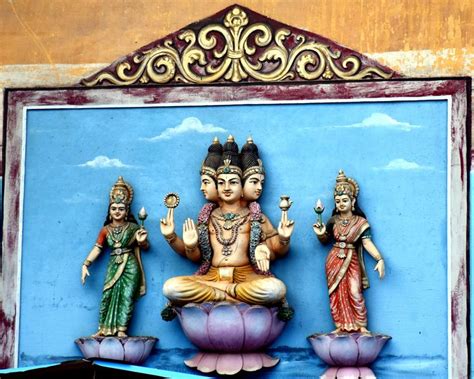 Intro to Hindu Deities: Brahma The Creator https://basmati.com/2017/10/10/intro-hindu-deities ...