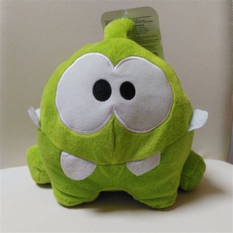 Free shipping Cut The Rope 8" Happy Om Nom Plush doll stuffed toys for ...