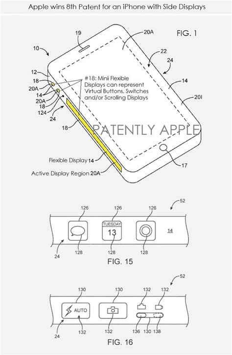 Apple、側面ディスプレイを搭載したiphoneの8つ目の特許を取得 Iphone Mania