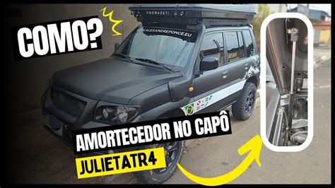 Amortecedor No Cap Da Pajero Tr Youtube