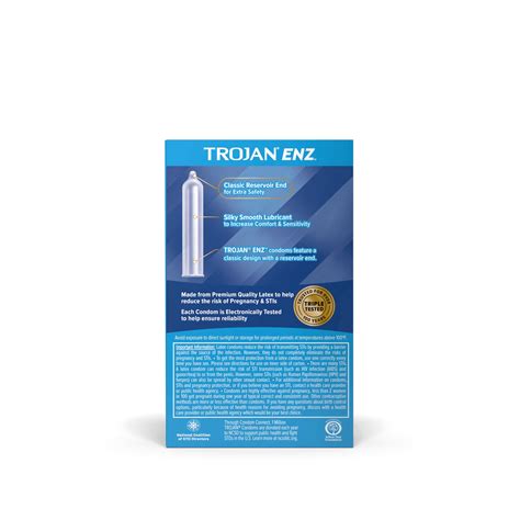 Trojan™ ENZ™ Lubricated Condoms | Classic Condoms | Trojan™