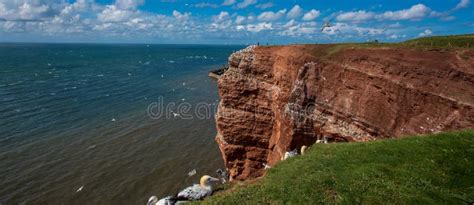 Heligoland Island in the North Sea Stock Photo - Image of pilot, german ...