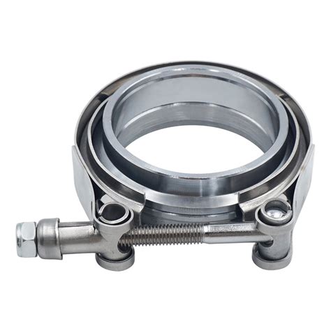 Buy Triumilynn 2 5 Inch Stainless Steel Exhaust V Band Clamp Male