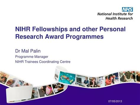 Ppt Nihr Fellowships And Other Personal Research Award Programmes