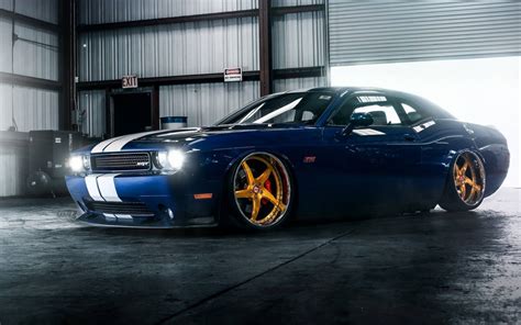 Blue Dodge Challenger Wallpaper