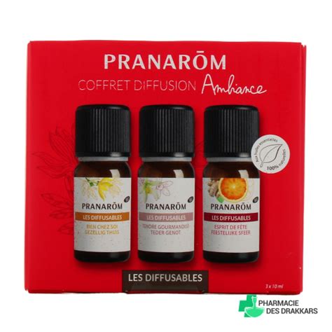 Pranarom Coffret Diffusion Les Diffusables