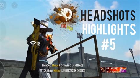 Headshots 🎯🇧🇷highlights 5free Fire Youtube