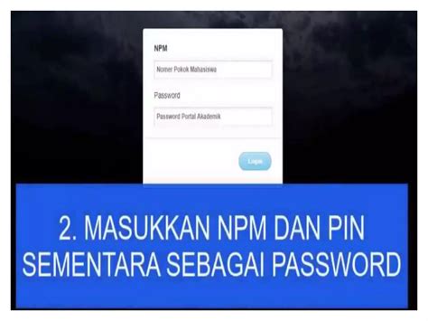 Panduan Penggunaan Portal Akademik Bagi Mahasiswa Baru Unib Ppt