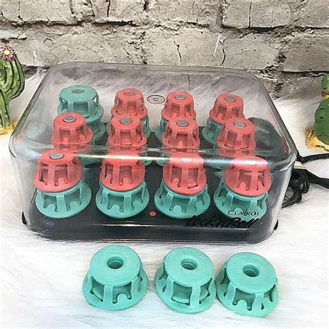 Clairol Lock N Roll Hot Hair Curlers Rollers Bt Pageant Cheer Extra Rollers Clairol Hair