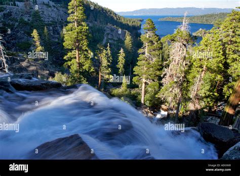 Eagle Falls And Emerald Bay Lake Tahoe California Stock Photo Alamy