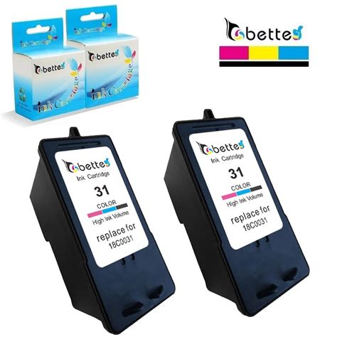 2pkink Cartridge 31 For Lexmark 31 No31 18c0031 Printer P4330 P4350