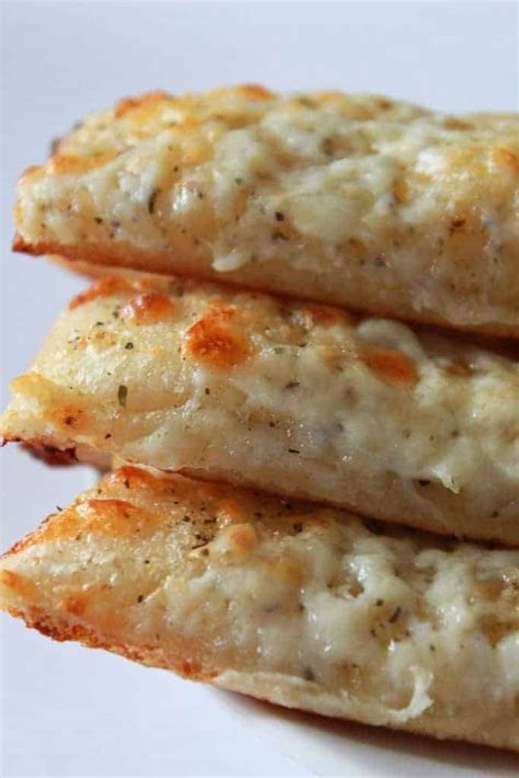 Easy Cheesy Breadsticks - Practically Homemade