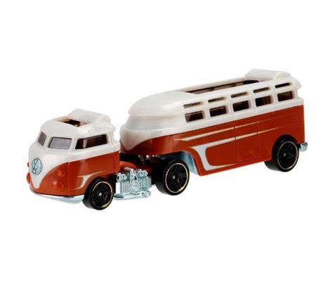Hot Wheels Caminhão Velocidade Na Pista Volkswagen Hauler Real Brinquedos