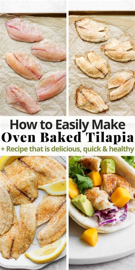 How To Make Oven Baked Tilapia Baked Tilapia Oven Baked Tilapia Tilapia