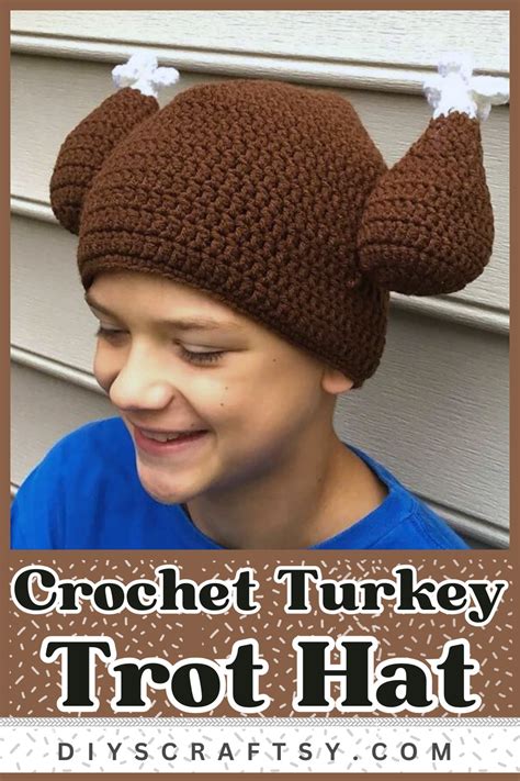 7 Crochet Turkey Hat Patterns For Thanksgiving Season - DIYsCraftsy