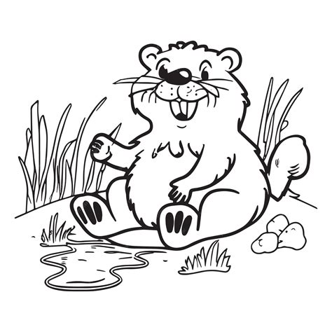 drawing a beaver 4