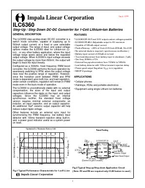 Ilc Datasheet Pdf Impala Linear Corporation