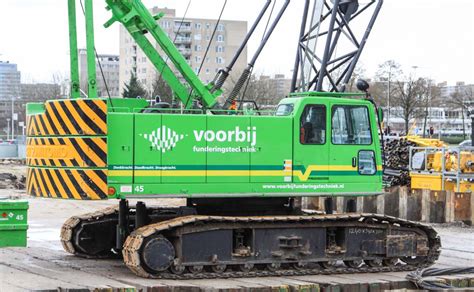 Hitachi Sumitomo Scx Voorbij Funderingstechniek Trucks