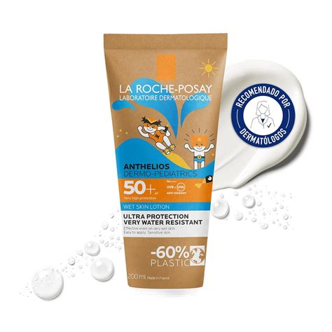 La Roche Posay Anthelios Dermo Pediatrics Loción Wet Skin Spf50 200ml