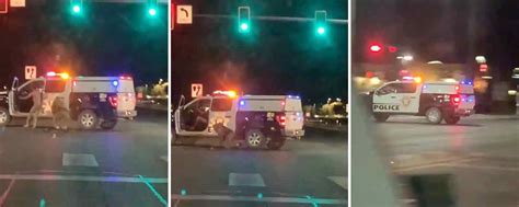 What In The GTA Nude Man Beats Up Cop And Steals His Car On The Las Vegas Strip EBaum S World