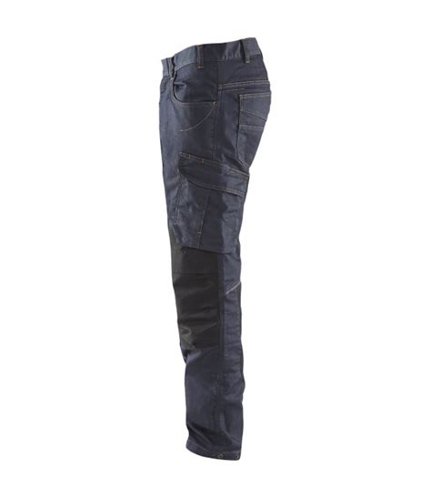 Pantalon Maintenance Denim Stretch 2D Marine Noir Blaklader