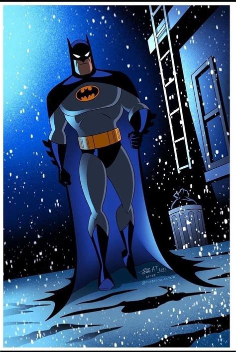 Batman in the Snow