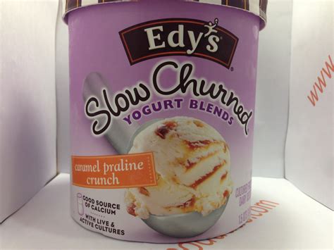 Crazy Food Dude: Review: Edy's (Dreyer's) Slow Churned Caramel Praline ...