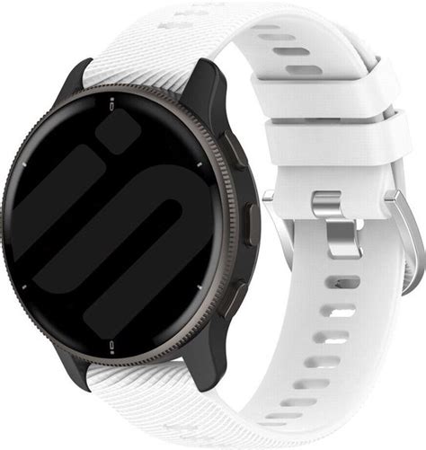 Strap It Smartwatch Siliconen Bandje Geschikt Voor Garmin Vivoactive 4 45mm Venu Bol