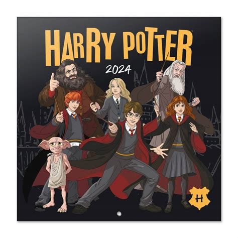 Harry Potter Kalendarz ścienny 2024 rok 30 x 30 cm 15354604833