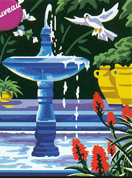 Needlepointus Margot Creations De Paris Needlepoint La Fontaine Mar