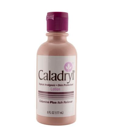 Caladryl Calamine Lotion 6 Fl Oz Skin Protectant Itch Relief