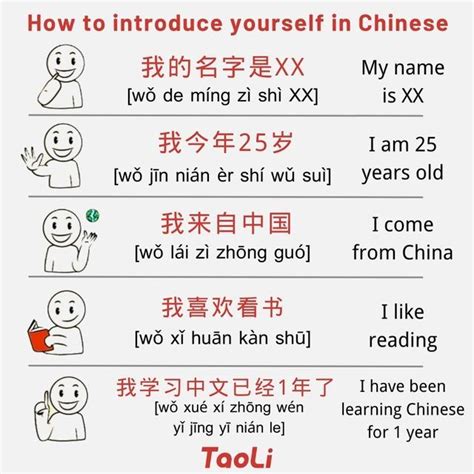 An English And Chinese Language Poster With The Words How To Introduce