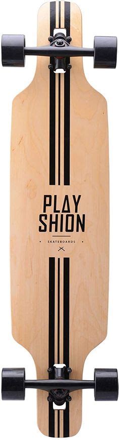 Playshion Inch Drop Through Freestyle Longboard Skateboard Cruiser