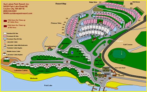 Sun Lakes State Park Map The World Map