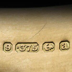 Birmingham Hallmark, Assay Mark, Date Mark. | Antique Jewelry University