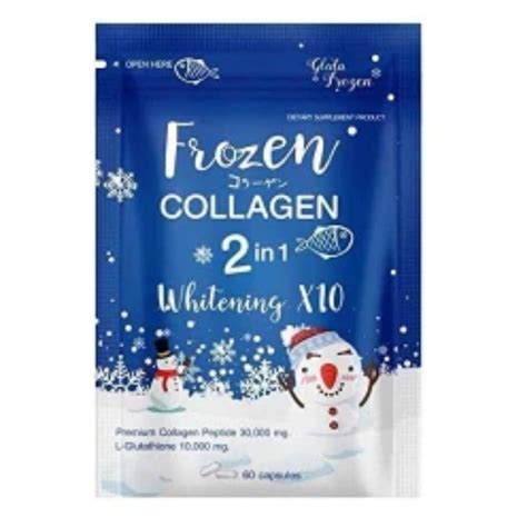 FROZEN COLLAGEN 2 IN 1 WITH 10X WHITENING 60 S SHOP THE GLOW SA