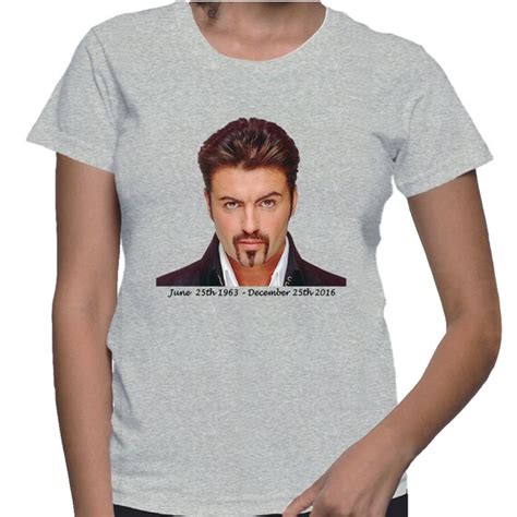 George Michael Choose Life T Shirt Wham Band Tshirts Andrew