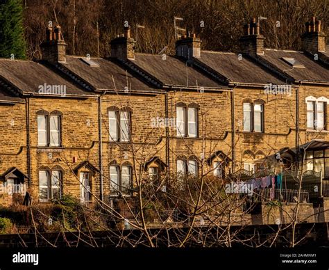 Sunlit Terraced Houses Hi Res Stock Photography And Images Alamy