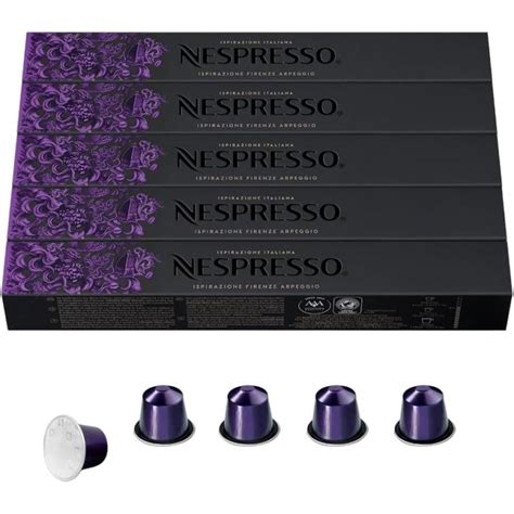 Nespresso Capsules Originalline Ispirazione Arpeggio Intenso Dark Roast Coffee 10 Count Pack